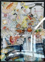 《五彩童年，愛(ài)在淮南城》 孔子琪 13歲   淮南市謝家集區(qū)淮河中學(xué)七（2）班
